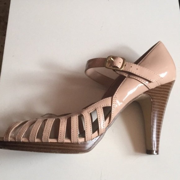 FIONI Clothing Shoes Mary Jane Blush Heels Poshmark